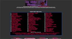 Desktop Screenshot of mylittlenieces.com